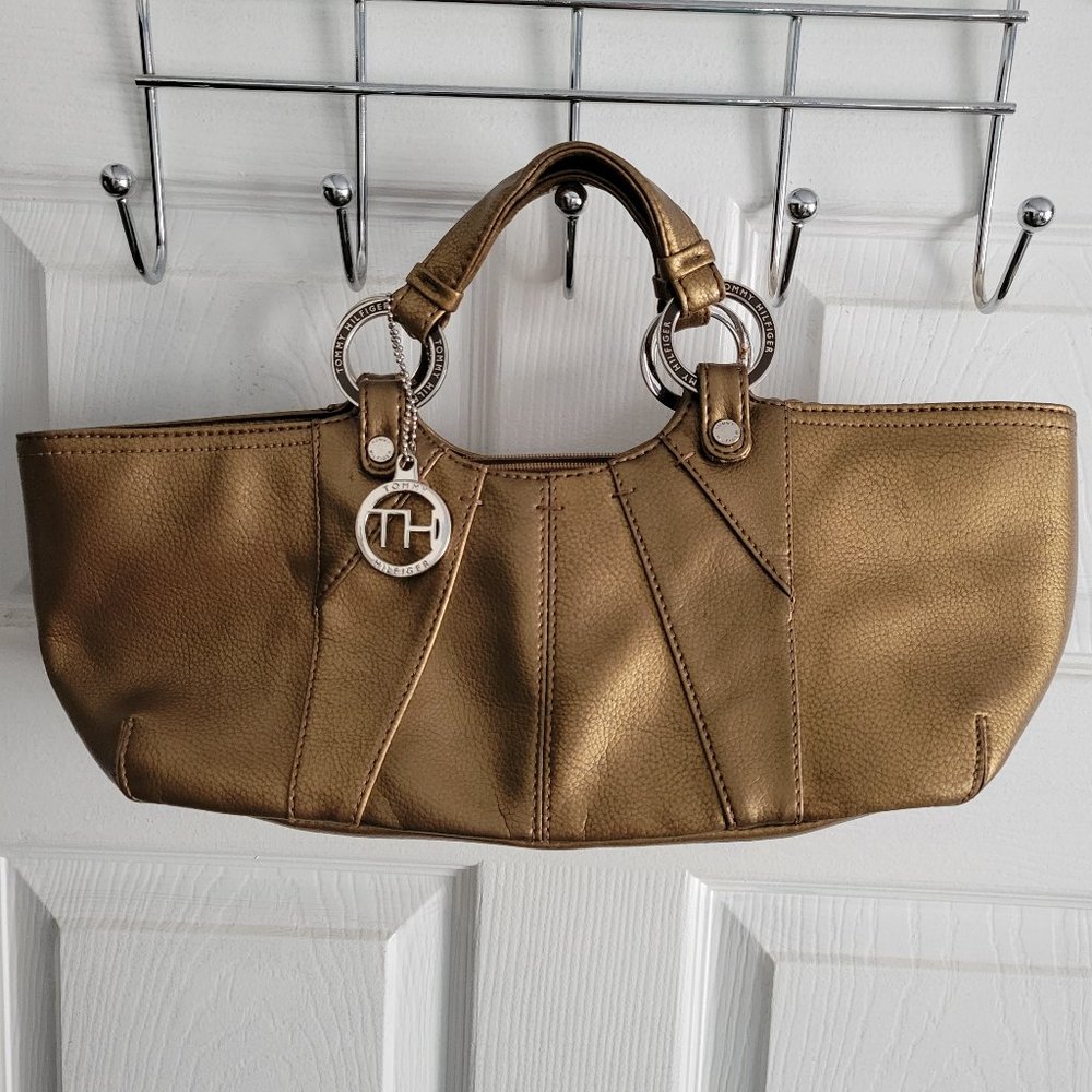 Tommy Hilfiger Metallic Hand Bag